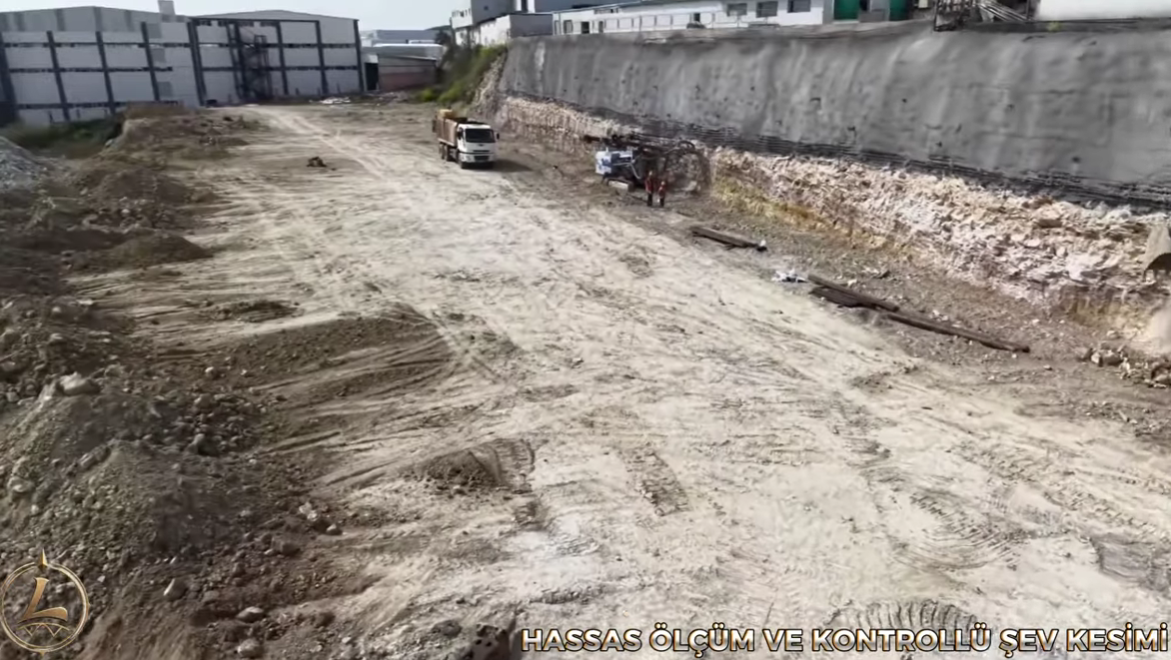 İZMİR SERBEST BÖLGE TERMOKAR ŞANTİYEMİZ SHOTCRETE İMALATI